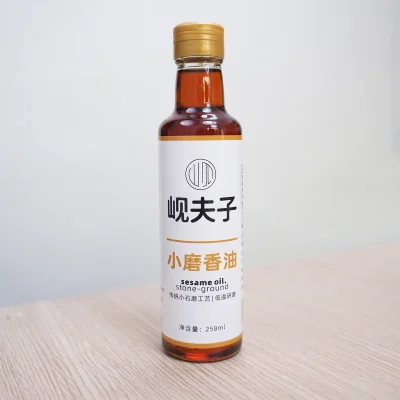 [:ja]岘夫子 石臼ごま油 258ml – 中国伝統小石臼製法のごま油商品画像[:]